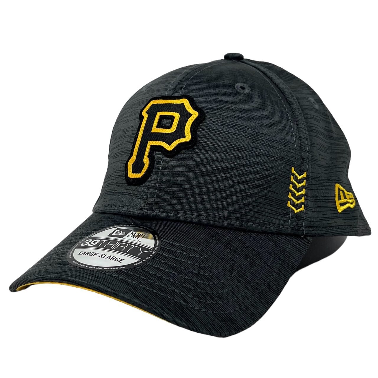 Pittsburgh Pirates Men’s Gray New Era Heather Clubhouse 39THIRTY Flex Fit Hat