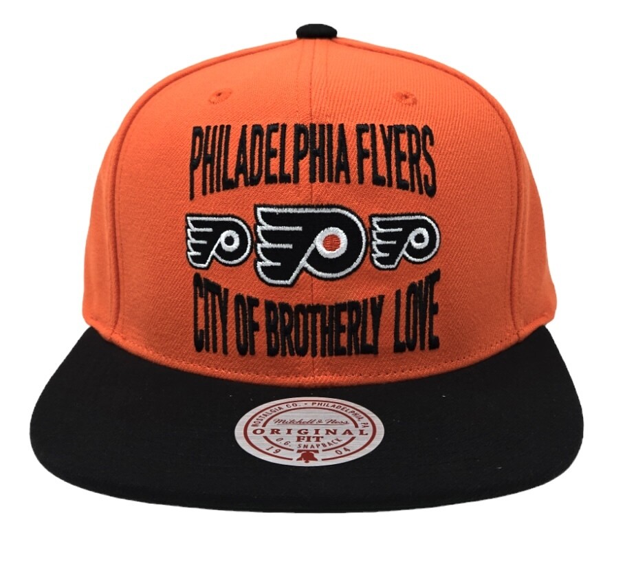 Philadelphia Flyers Men’s City Love Mitchell & Ness Team Snapback Hat Philadelphia Flyers Men’s City Love Mitchell & Ness Team Snapback Hat