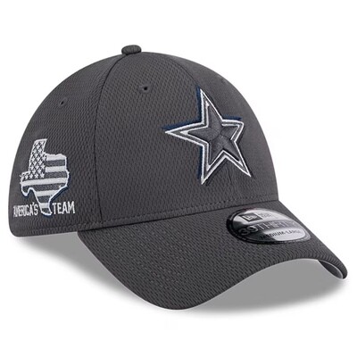 Dallas Cowboys Men’s Graphite New Era Draft 39THIRTY Hat