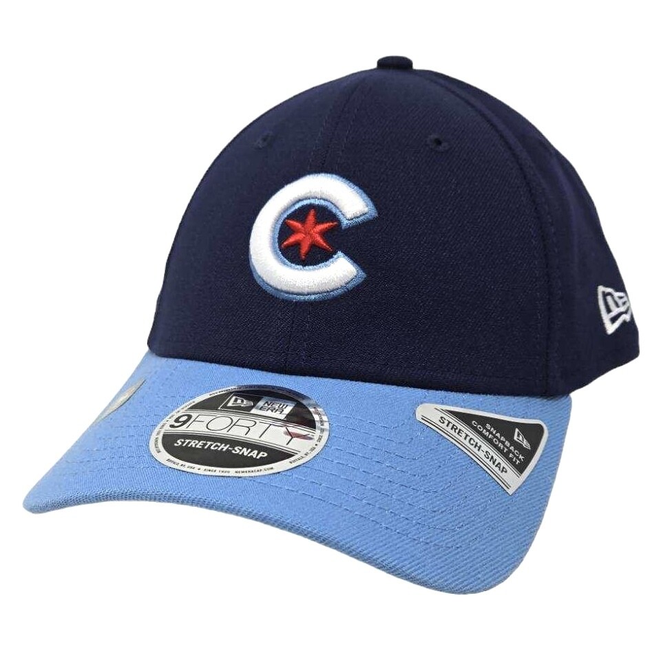 Chicago Cubs Men's New Era City 9Forty Snapback Hat