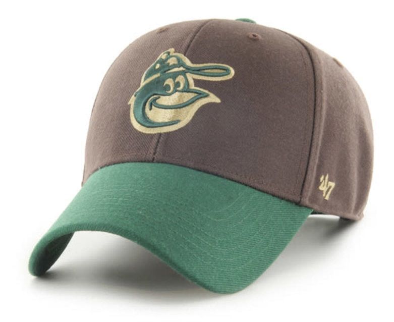 Baltimore Orioles Men's Brown 47 Brand World Series 1983 MVP Adjustable Hat Baltimore Orioles Men's Brown 47 Brand World Series 1983 MVP Adjustable Hat