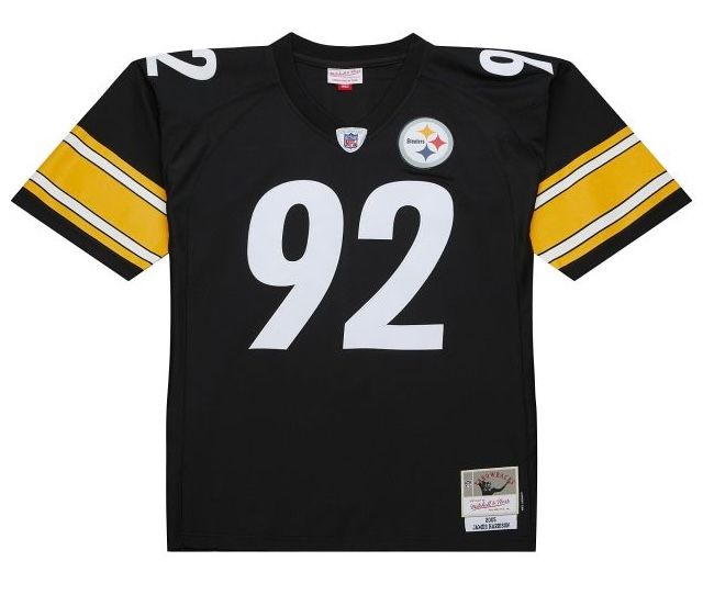 Pittsburgh Steelers James Harrison 2005 Black Mitchell & Ness Men's Legacy Jersey Pittsburgh Steelers James Harrison 2005 Black Mitchell & Ness Men's Legacy Jersey