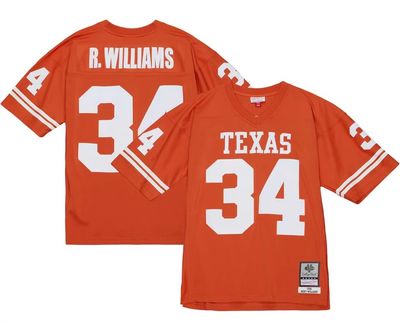 Texas Longhorns Ricky Williams 1998 Men’s Orange NCAA College Vault Mitchell & Ness Jersey Texas Longhorns Ricky Williams 1998 Men’s Orange NCAA College Vault Mitchell & Ness Jersey