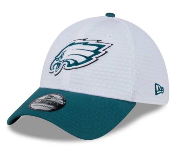 Philadelphia Eagles Men's New Era 39Thirty Training Camp Hat