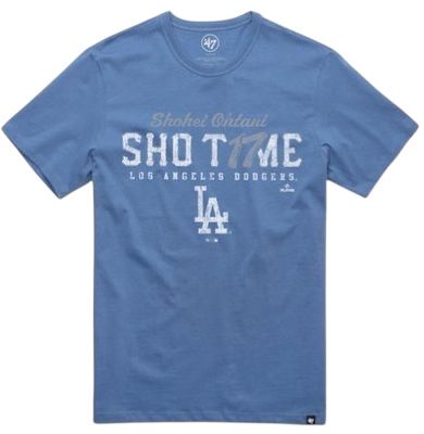 Los Angeles Dodgers Shohei Ohtani Men's 47 Brand Logo T-Shirt