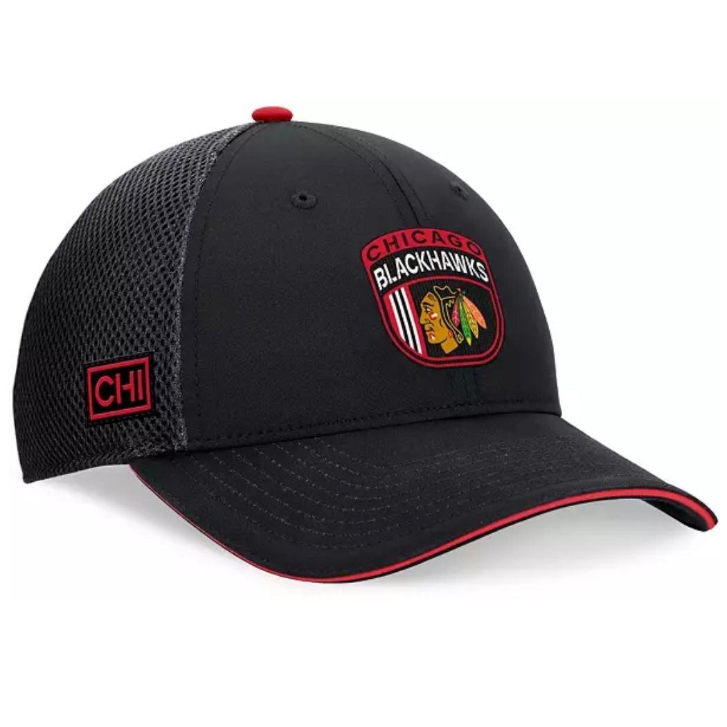 Chicago Blackhawks Men’s Fanatics NHL Draft Adjustable Hat