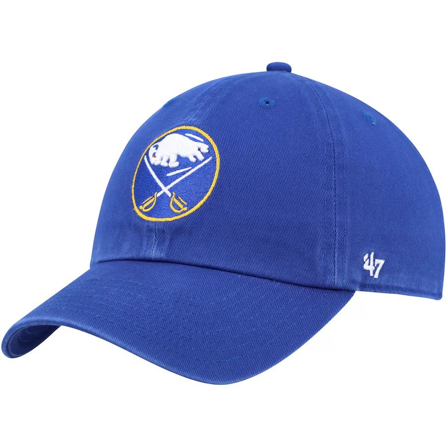 Buffalo Sabres Men's 47 Brand Clean Up Adjustable Hat Buffalo Sabres Men's 47 Brand Clean Up Adjustable Hat