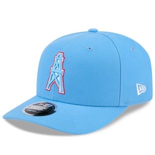 Houston Oilers Men's Baby Blue New Era NFL 9Seventy Stretch-Snap Hat Houston Oilers Men's Baby Blue New Era NFL 9Seventy Stretch-Snap Hat