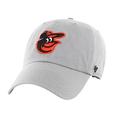 Baltimore Orioles Men’s Gray Storm 47 Brand Clean Up Adjustable Hat Baltimore Orioles Men’s Gray Storm 47 Brand Clean Up Adjustable Hat