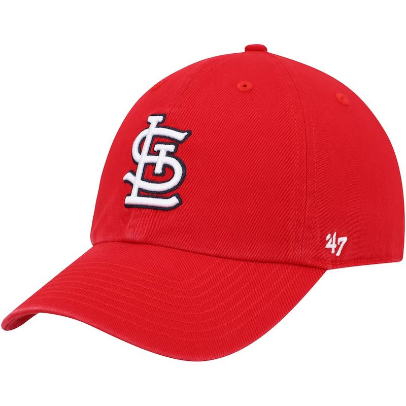 St. Louis Cardinals Men’s 47 Brand Clean Up Adjustable Hat St. Louis Cardinals Men’s 47 Brand Clean Up Adjustable Hat