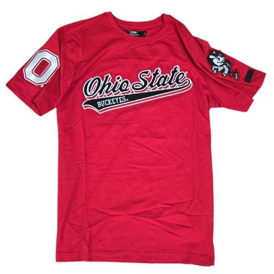 Ohio State Buckeyes Men's Red Pro Standard T-Shirt Ohio State Buckeyes Men's Red Pro Standard T-Shirt
