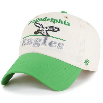 Philadelphia Eagles Men’s Historic Gridiron 47 Brand Clean Up Adjustable Hat Philadelphia Eagles Men’s Historic Gridiron 47 Brand Clean Up Adjustable Hat