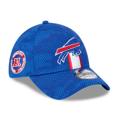 Buffalo Bills Men's New Era Blue Sideline 39THIRTY Flex Hat Buffalo Bills Men's New Era Blue Sideline 39THIRTY Flex Hat