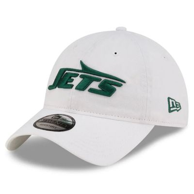 New York Jets Men’s White New Era 9Twenty Core Classic Adjustable Hat New York Jets Men’s White New Era 9Twenty Core Classic Adjustable Hat
