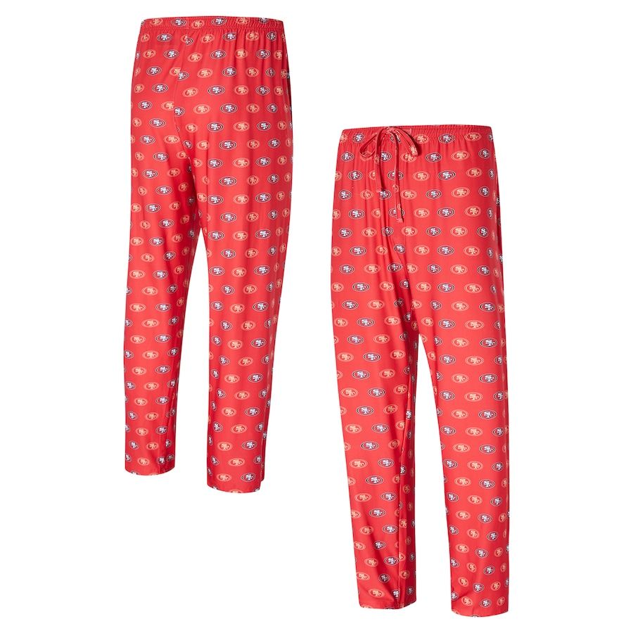 San Francisco 49ers Men's Concepts Sport Record Pajama Pants San Francisco 49ers Men's Concepts Sport Record Pajama Pants
