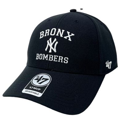 New York Yankees Men's Navy Bronx Bombers 47 Brand MVP Adjustable Hat New York Yankees Men's Navy Bronx Bombers 47 Brand MVP Adjustable Hat