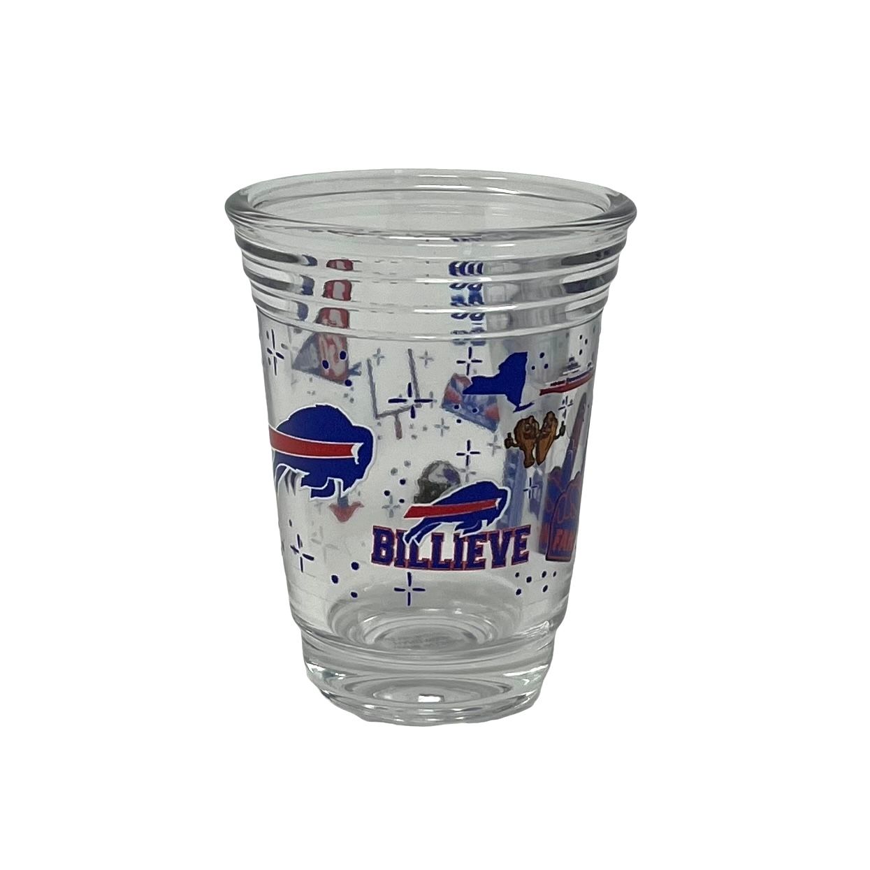 Buffalo Bills 2 Ounce Collector Shot Glass Buffalo Bills 2 Ounce Collector Shot Glass