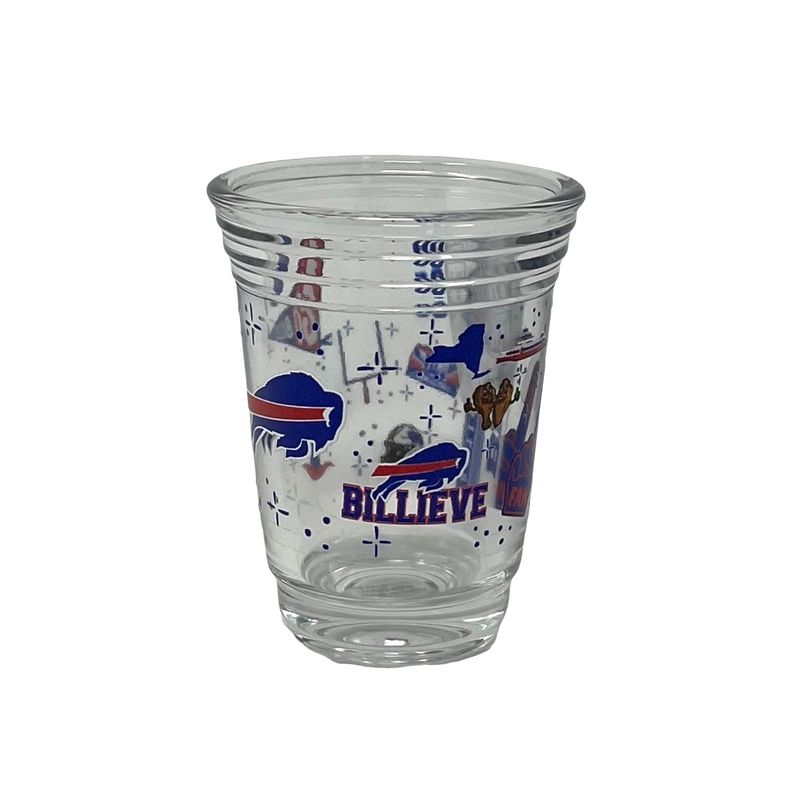 Buffalo Bills 2 Ounce Collector Shot Glass Buffalo Bills 2 Ounce Collector Shot Glass