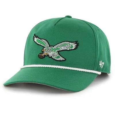 Philadelphia Eagles Men’s Kelly Green 47 Legacy Rope Hitch Adjustable Hat Philadelphia Eagles Men’s Kelly Green 47 Legacy Rope Hitch Adjustable Hat