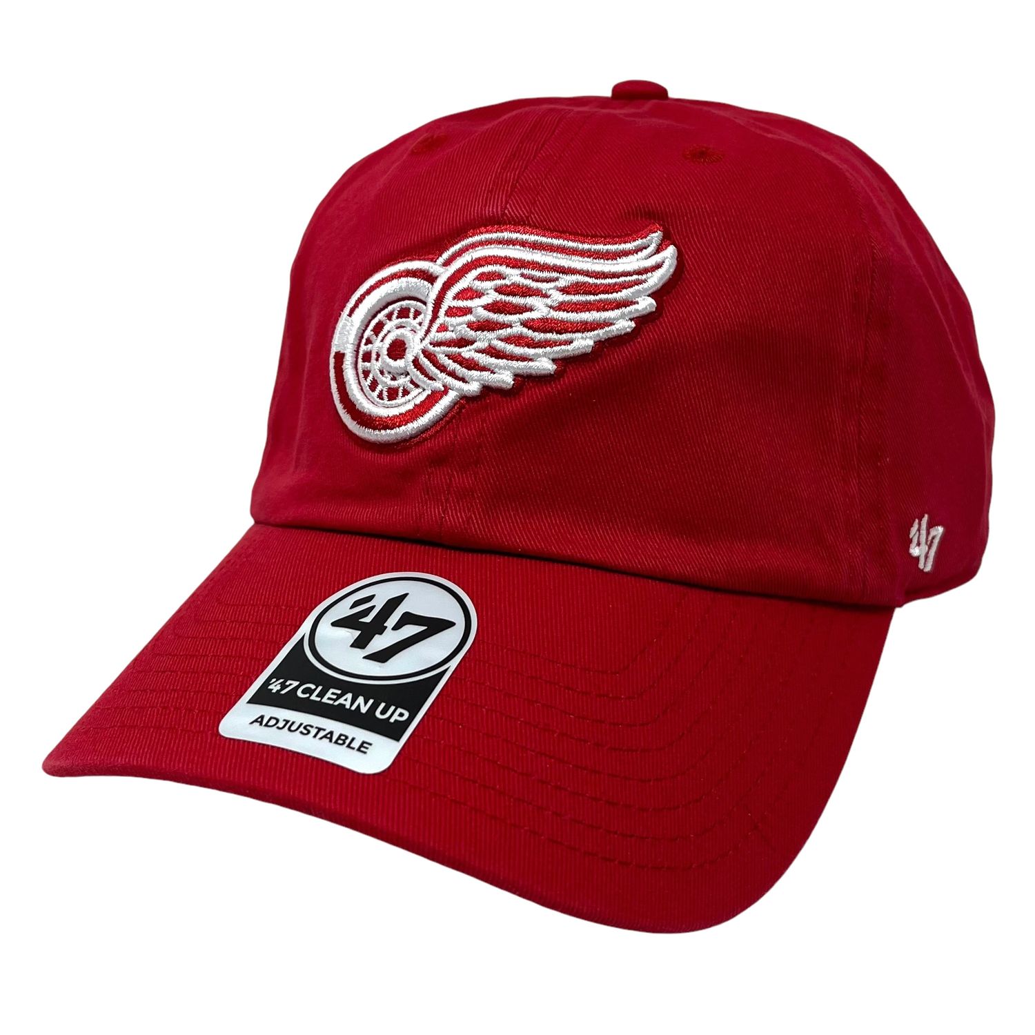 Detroit Red Wings Men’s 47 Brand Clean Up Adjustable Hat Detroit Red Wings Men’s 47 Brand Clean Up Adjustable Hat