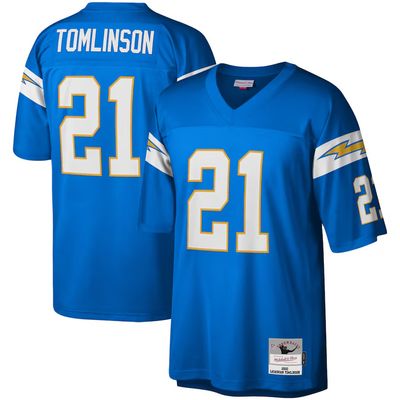 Los Angeles Chargers Ladanian Tomlinson 2009 Powder Blue Mitchell & Ness Legacy Jersey Los Angeles Chargers Ladanian Tomlinson 2009 Powder Blue Mitchell & Ness Legacy Jersey