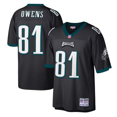 Philadelphia Eagles Terrell Owens 2004 Men's Black Mitchell & Ness Legacy Jersey Philadelphia Eagles Terrell Owens 2004 Men's Black Mitchell & Ness Legacy Jersey