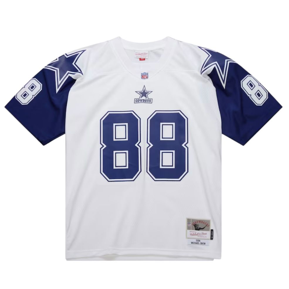 Dallas Cowboys Michael Irvin 1994 White Mitchell & Ness Men's Legacy Jersey Dallas Cowboys Michael Irvin 1994 White Mitchell & Ness Men's Legacy Jersey