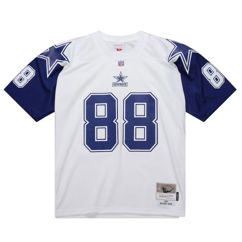 Dallas Cowboys Michael Irvin 1994 White Mitchell & Ness Men's Legacy Jersey