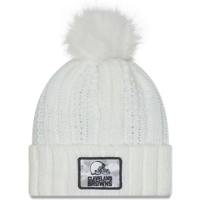 Cleveland Browns Women’s NFL Salute to Service Cuffed Pom Knit Hat