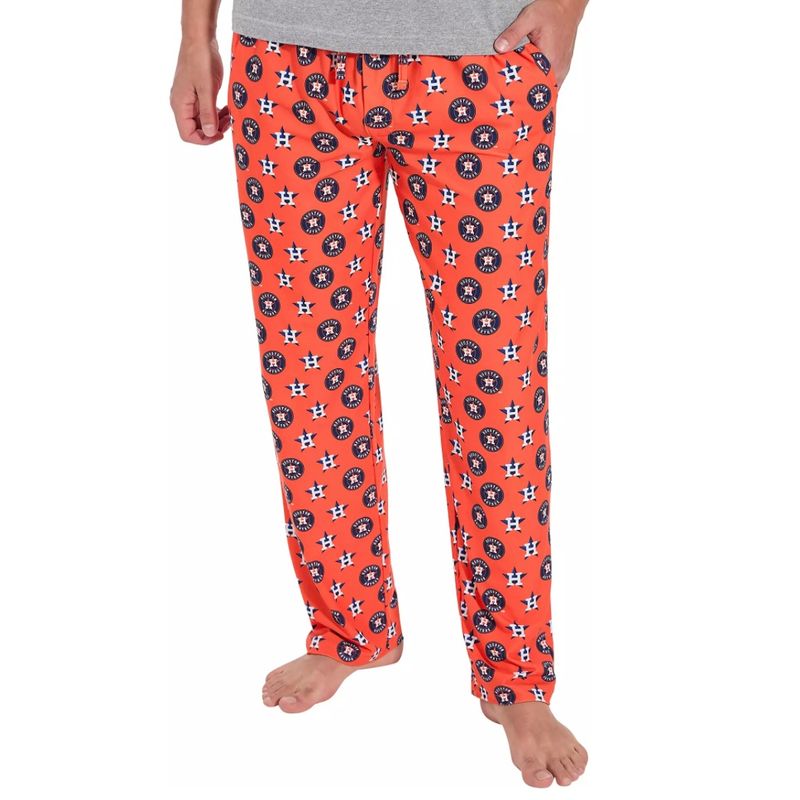 Houston Astros Men's Concepts Sport Record Pajama Pants Houston Astros Men's Concepts Sport Record Pajama Pants