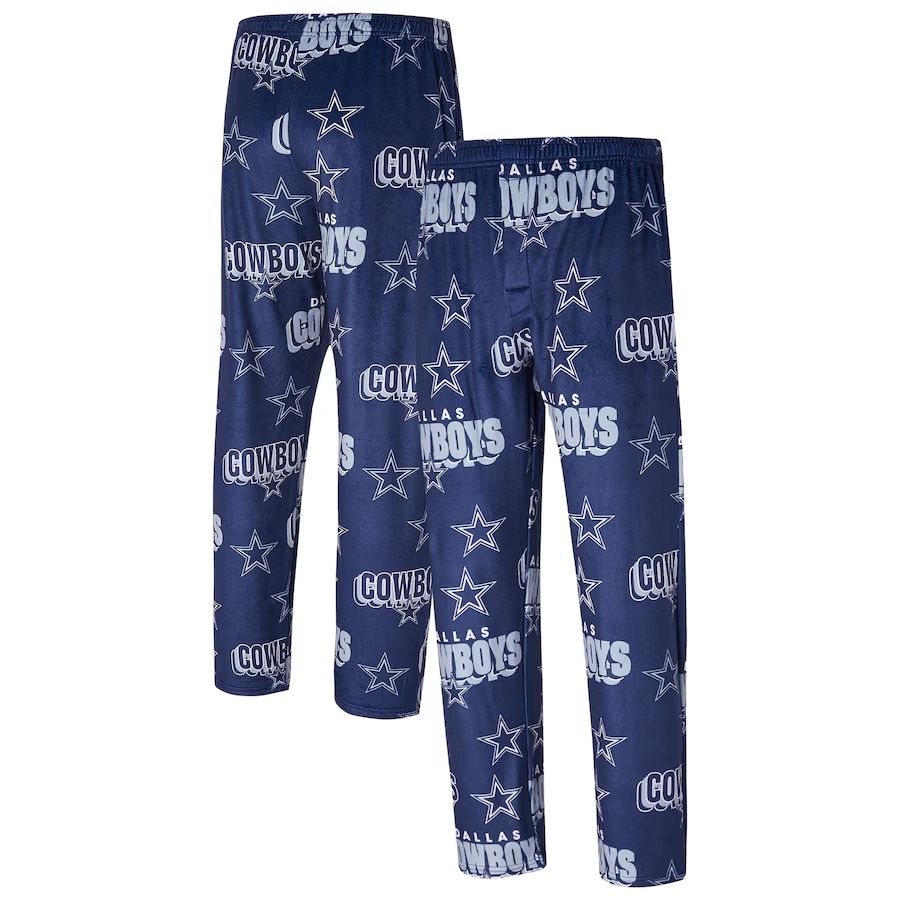 Dallas Cowboys Men's Retro Roadway Knit Pajama Pants Dallas Cowboys Men's Retro Roadway Knit Pajama Pants