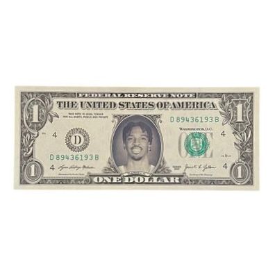 Jayden Daniels Famous Face Dollar Bill