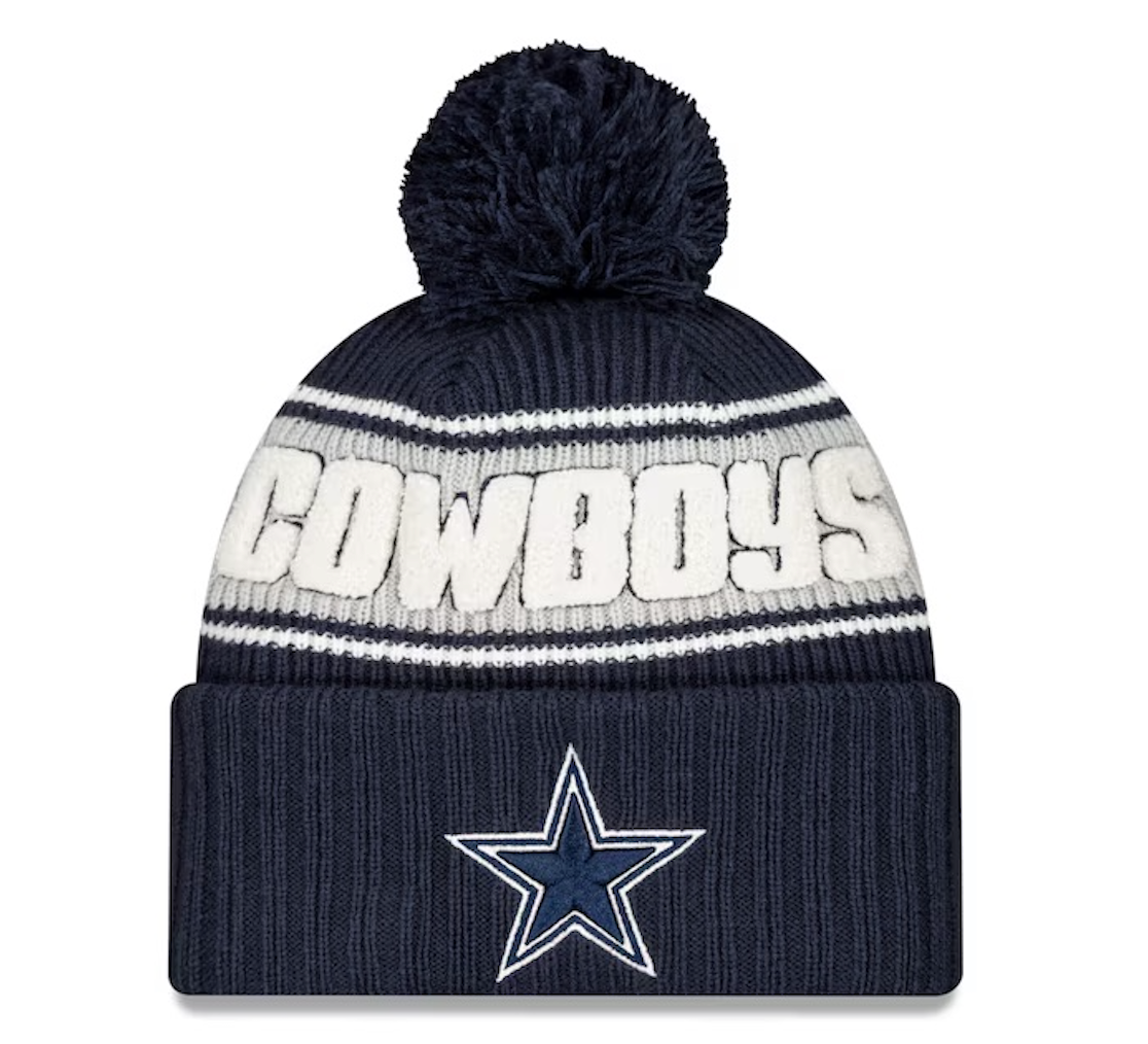 Dallas Cowboys Men's New Era Sideline Sport Knit Hat