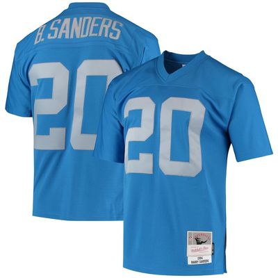 Detroit Lions Barry Sanders 1994 Blue Mitchell & Ness Men's Legacy Jersey Detroit Lions Barry Sanders 1994 Blue Mitchell & Ness Men's Legacy Jersey