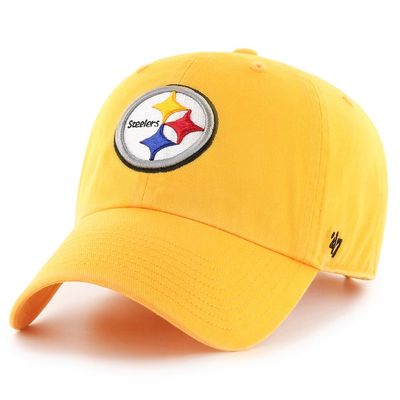 Pittsburgh Steelers Men’s Gold 47 Clean Up Adjustable Hat