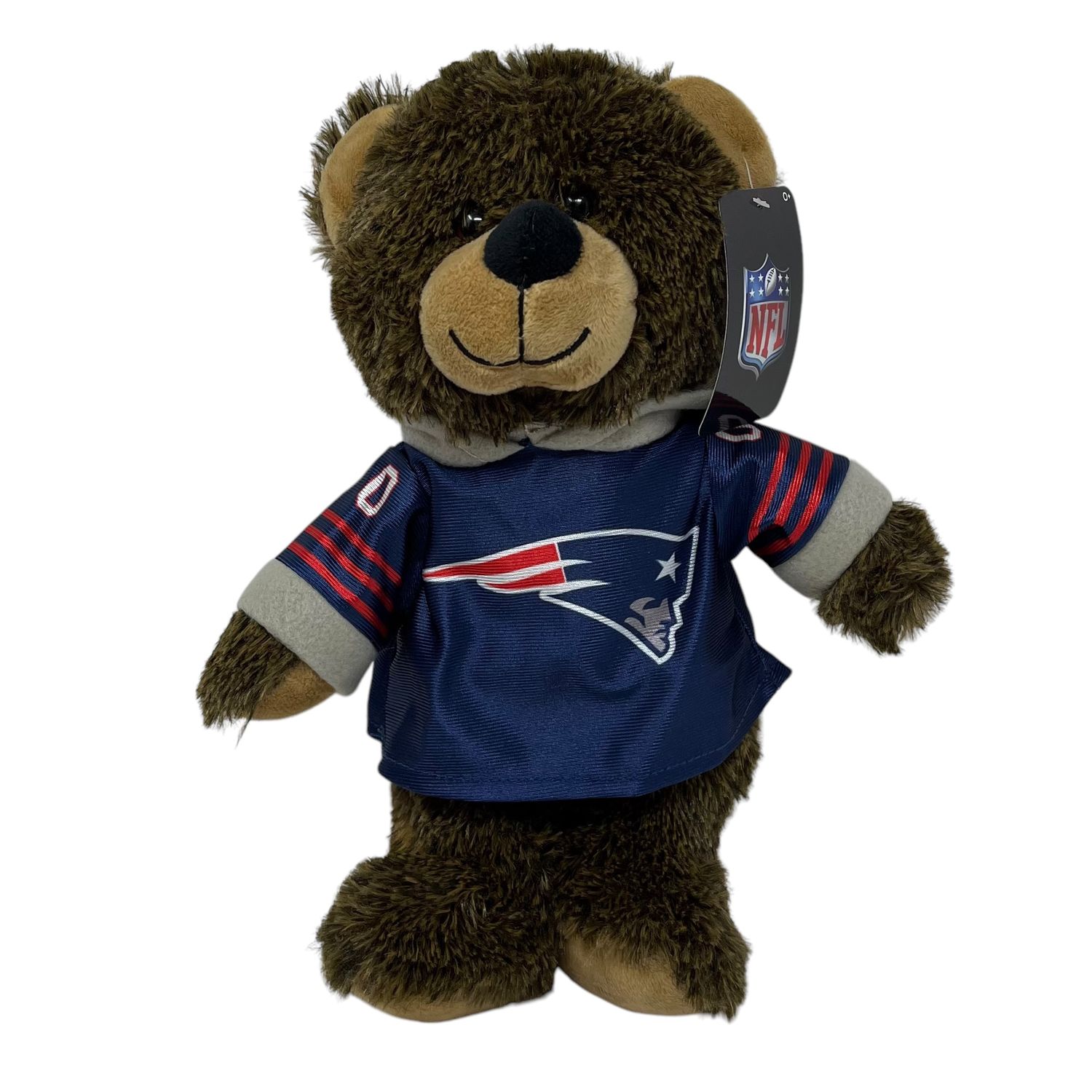 New England Patriots 12” Hoodie Teddy Bear