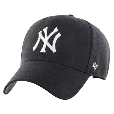 New York Yankees Men's Navy 47 Brand MVP Adjustable Hat New York Yankees Men's Navy 47 Brand MVP Adjustable Hat