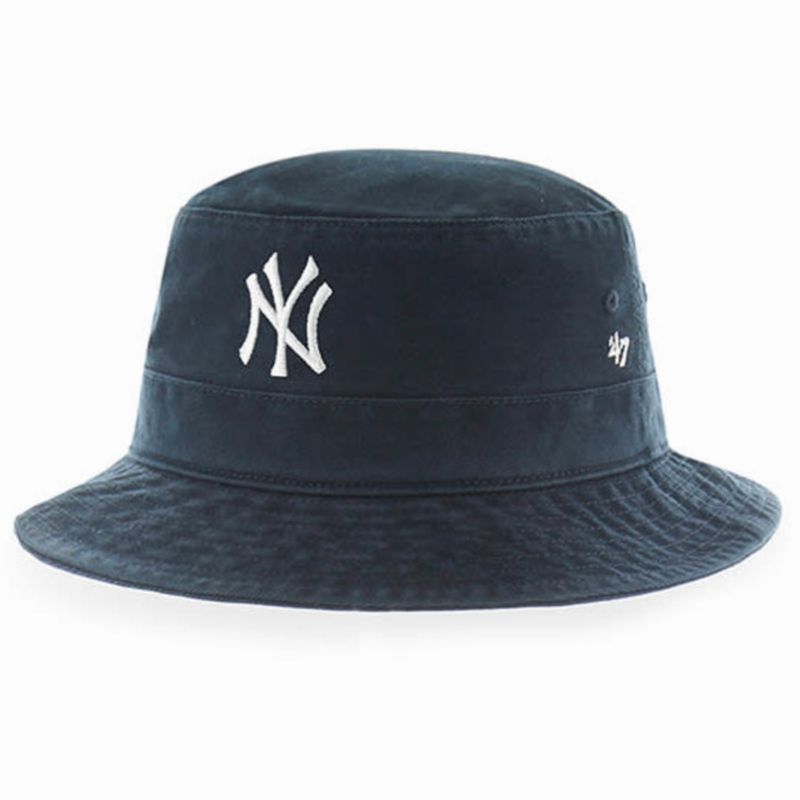 New York Yankees Men's 47 Brand Navy Bucket Hat