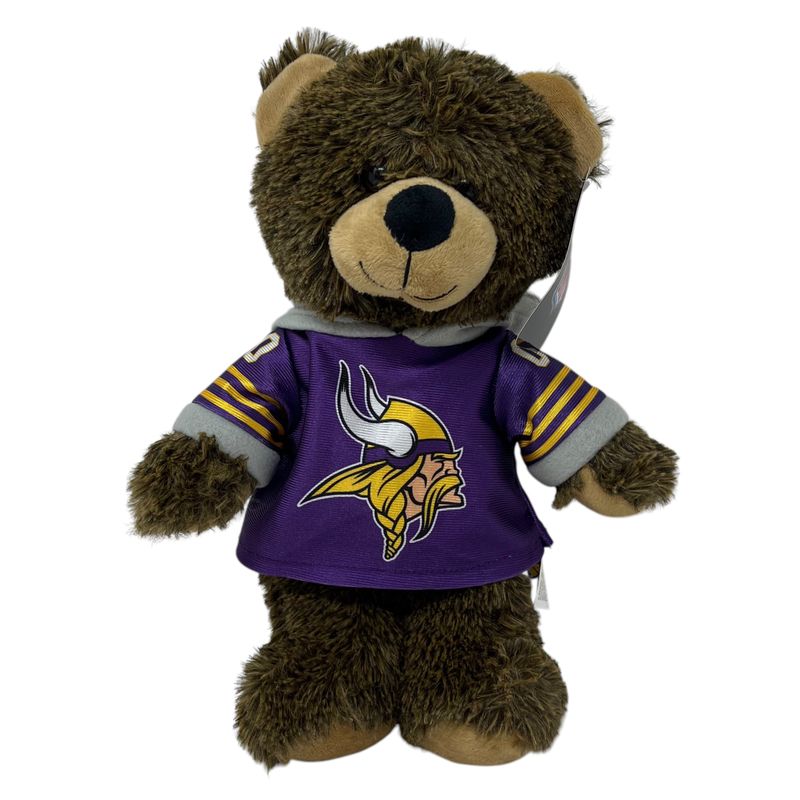 Minnesota Vikings 12” Hoodie Teddy Bear Minnesota Vikings 12” Hoodie Teddy Bear