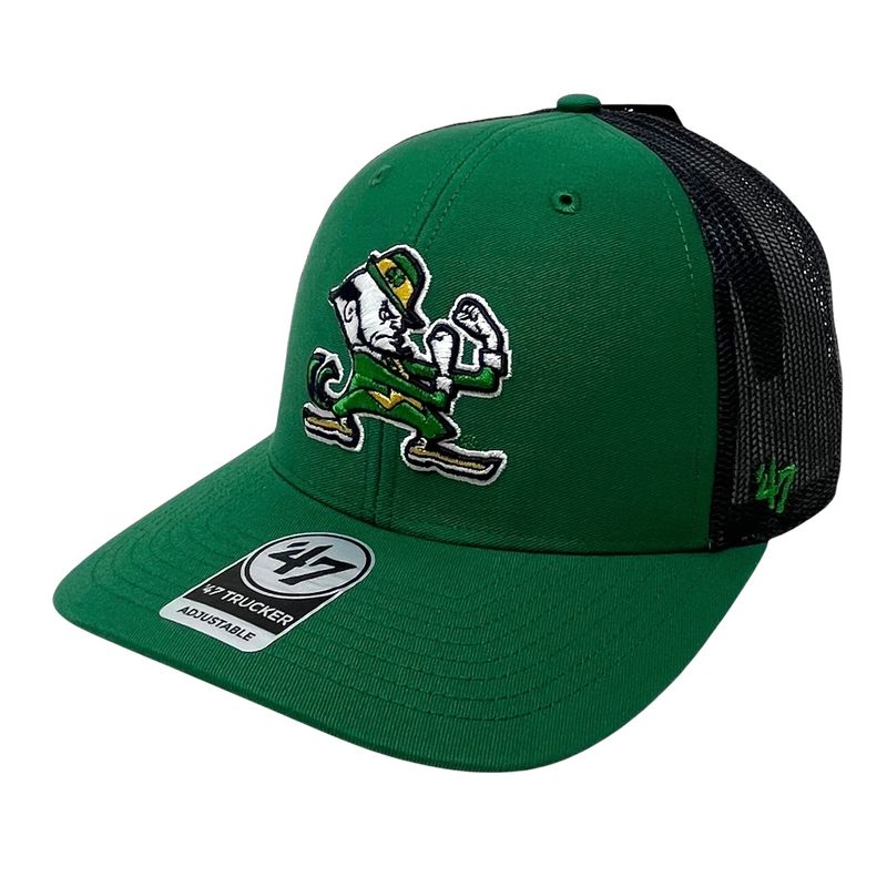 Notre Dame Fighting Irish Men’s 47 Brand Trucker Adjustable Hat Notre Dame Fighting Irish Men’s 47 Brand Trucker Adjustable Hat