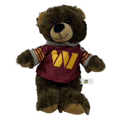 Washington Commanders 12” Hoodie Teddy Bear Washington Commanders 12” Hoodie Teddy Bear