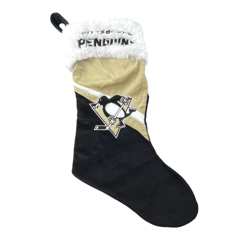 Pittsburgh Penguins Vegas Gold Christmas Stocking Pittsburgh Penguins Vegas Gold Christmas Stocking