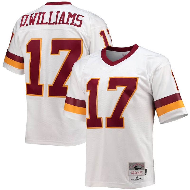 Washington Commanders Doug Williams 1987 White Mitchell & Ness Men's Legacy Jersey Washington Commanders Doug Williams 1987 White Mitchell & Ness Men's Legacy Jersey