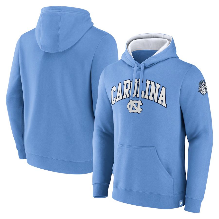 North Carolina Tar Heels Men’s Fleece Block Arch Alternate Pullover Hoodie North Carolina Tar Heels Men’s Fleece Block Arch Alternate Pullover Hoodie