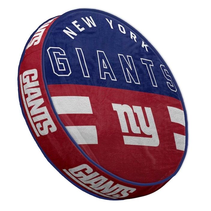New York Giants Pegasus 15” Circle Plushlete Pillow New York Giants Pegasus 15” Circle Plushlete Pillow