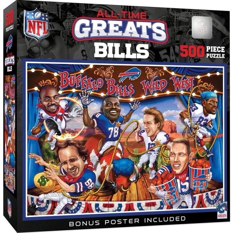 Buffalo Bills 500 Piece All-Time Great Puzzle Buffalo Bills 500 Piece All-Time Great Puzzle