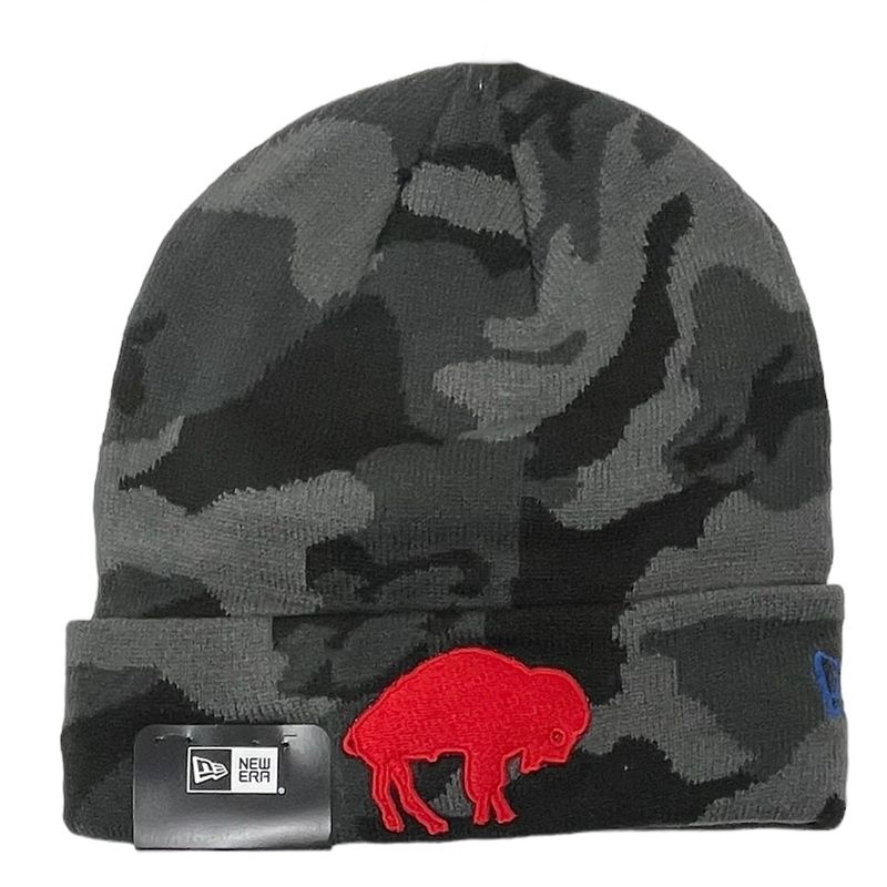 Buffalo Bills Men’s Historic Camo New Era Cuffed Knit Hat Buffalo Bills Men’s Historic Camo New Era Cuffed Knit Hat