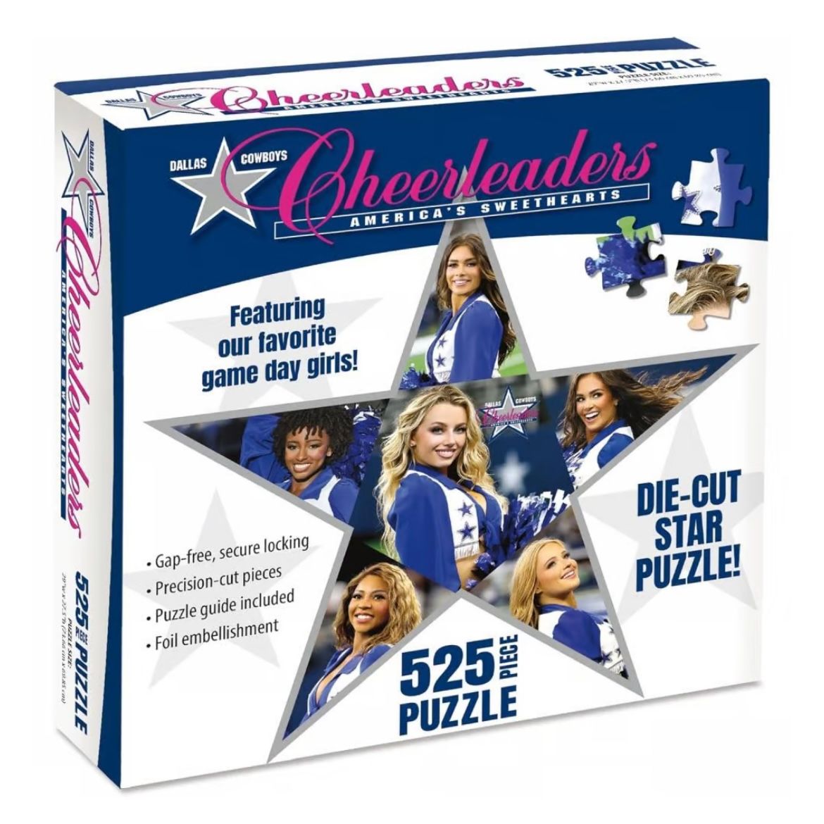 Dallas Cowboy Cheerleaders 525 Piece Puzzle Dallas Cowboy Cheerleaders 525 Piece Puzzle