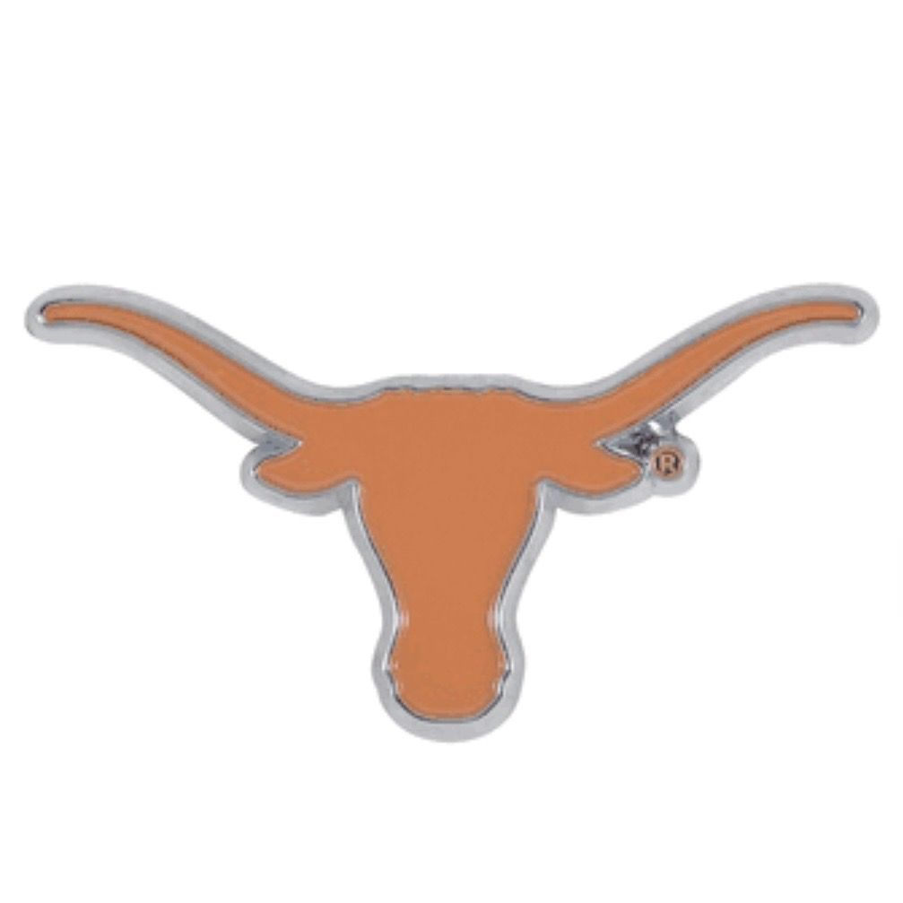 Texas Longhorns 3-D Metal Auto Emblem Texas Longhorns 3-D Metal Auto Emblem