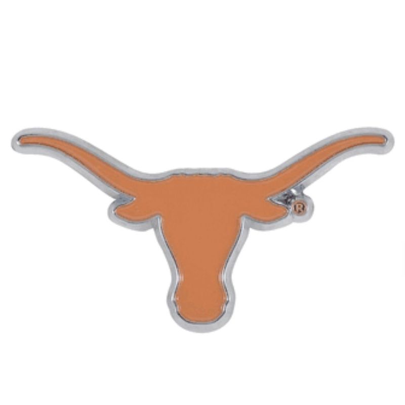 Texas Longhorns 3-D Metal Auto Emblem Texas Longhorns 3-D Metal Auto Emblem